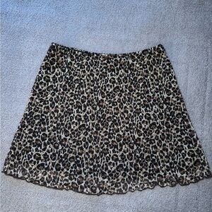 Cheetah Print Women's Mini Skirt